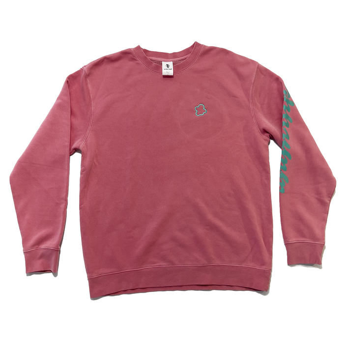 Pink - Pigment Dyed Crew Neck
