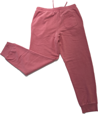 Pink - Pigment Dyed Fleece Joggers