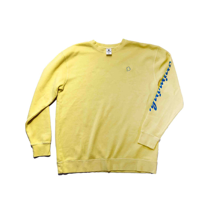 Yellow - Pigment Dyed Crew Neck