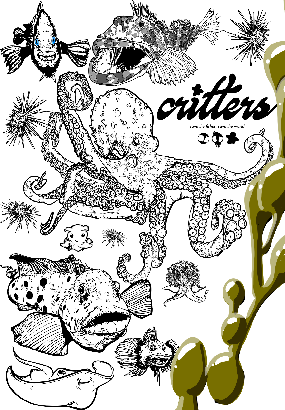 Critters collage